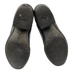 Biltrite Black Leather Boots Western Cowboy Slip-on Caws Paw Biltrite | Shoes | Biltrite Black Leather Boots Western  main image 2